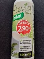 Mängden socker i Stevia liquida