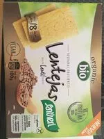 Mängden socker i Crispy lentil toasts
