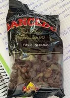 Mängden socker i Pasas sultanas