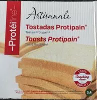 Mängden socker i Tostadas Protipain