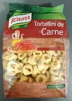 Mängden socker i Tortellini de carne