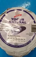 Mängden socker i Yogur natural