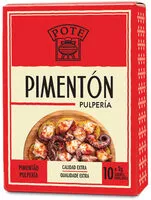 Mängden socker i Pimentón Pulpería - Caja 10 sob x 2g