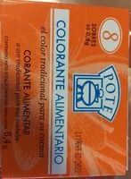 Mängden socker i Colorante alimentario