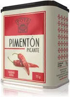 Mängden socker i Pimentón Picante - Lata 75g