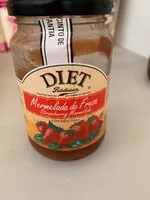 Mängden socker i Dieta mermelada de fresa