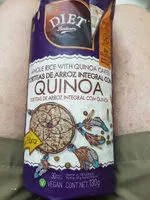 Mängden socker i Tortitas de arroz integral con quinia