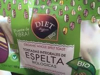 Mängden socker i Tostadas integrales de espelta