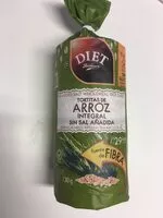 Mängden socker i Radisson Diet Unsalted Gluten Free Rice Cakes