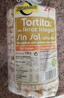 Mängden socker i Tortitas de arroz integral sin sal añadida