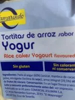 Mängden socker i Tortitas de arroz sabor yogurt