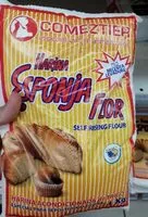 Mängden socker i Harina esponja flor