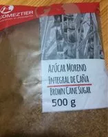 Mängden socker i Azúcar moreno integral de caña