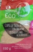 Mängden socker i Copos de quinoa con chocolate