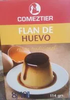 Mängden socker i Flan de huevo