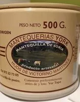 Mängden socker i Mantequilla de Soria