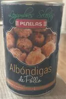 Mängden socker i Albondigas de pollo