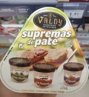 Mängden socker i Supremas de Paté