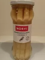 Mängden socker i Espárragos blancos