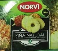 Mängden socker i Piña Natural en su jugo