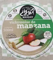 Mängden socker i Vichyssoise de manzana