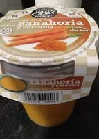 Mängden socker i Crema fría de zanahoria y cúrcuma