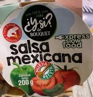 Mängden socker i Salsa Mexicana