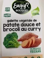 Mängden socker i Galette Végétale de patate douce et brocoli au curry