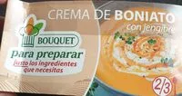 Mängden socker i Crema de Boniato con jengibre