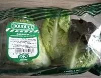 Mängden socker i Laitue coeur de sucrine bicolore
