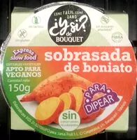 Mängden socker i Sobrasada de boniato