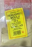 Mängden socker i Fenugrec moulu