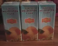 Mängden socker i Zumo de melocotón y uva