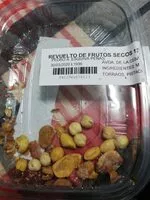 Mängden socker i Revuelto de frutos secos