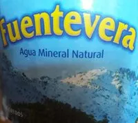 Mängden socker i Agua mineral FUENTEVERA
