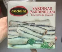 Mängden socker i Sardinas en aceite de girasol