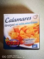 Mängden socker i Calamares Salsa Ameri. orbe