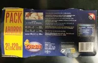 Mängden socker i Tacos de pulpo en aceite de girasol