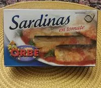 Mängden socker i Orbe Sardina Tomate
