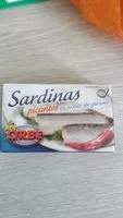 Mängden socker i Sardinas Picantes