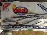 Mängden socker i Sardinillas orbe
