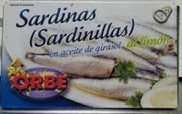 Mängden socker i Sardinas ( sardinillas) en aceite de girasol al limón