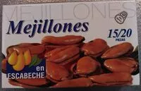 Mängden socker i Mejillones en escabeche