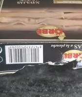 Mängden socker i Navajas a la plancha