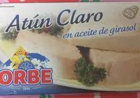 Mängden socker i Atún claro