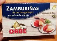 Mängden socker i Zamburiñas en salsa de vieira