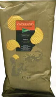Mängden socker i Patatas fritas onduladas con aceite de oliva