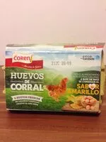 Mängden socker i Huevos de corral