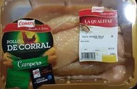 Mängden socker i Pollo de corral