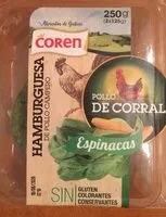 Mängden socker i Hamburguesa de pollo campero